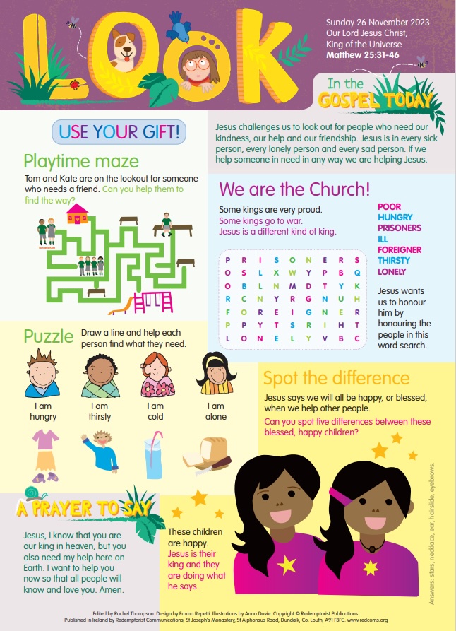 In The Gospel&nbsp;Today