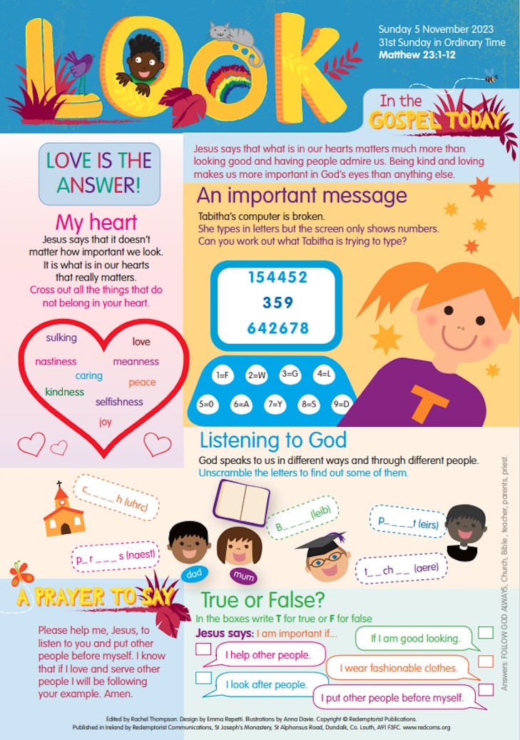 In The Gospel&nbsp;Today