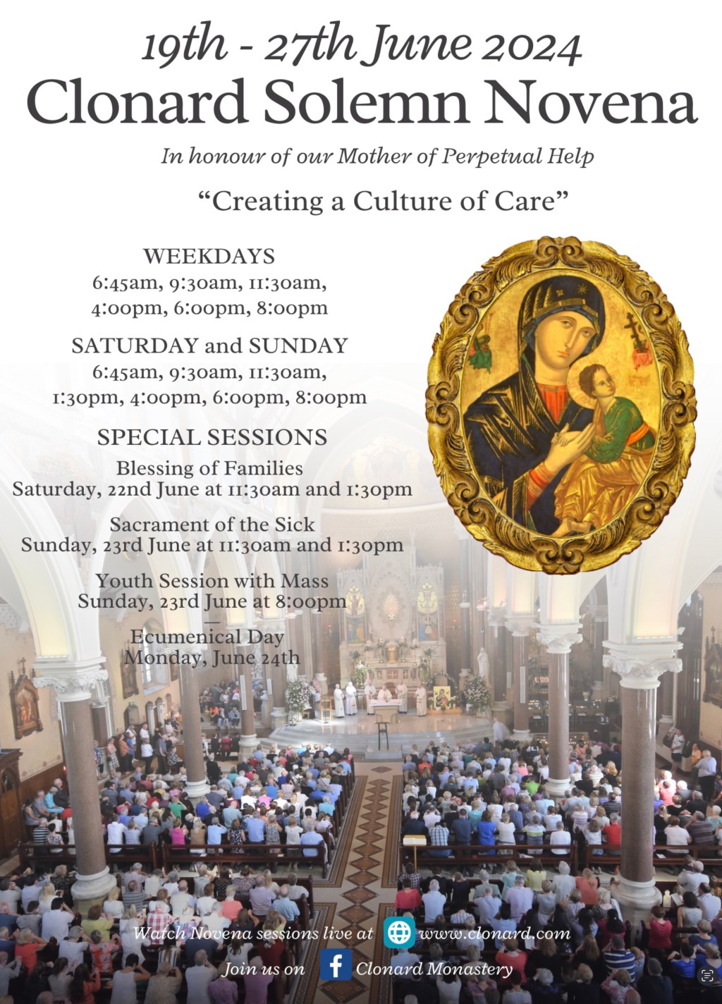 Clonard Solemn Novena