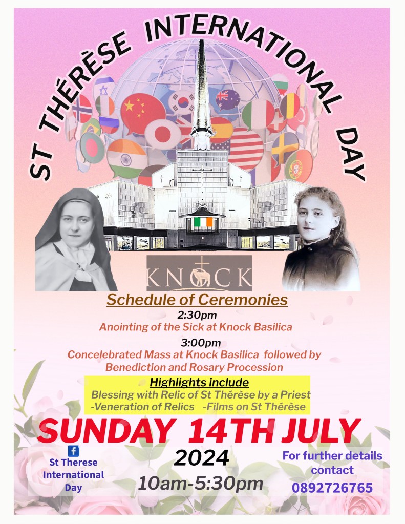 St Thérèse International Day Knock Basilica, Sunday 14th July 2024