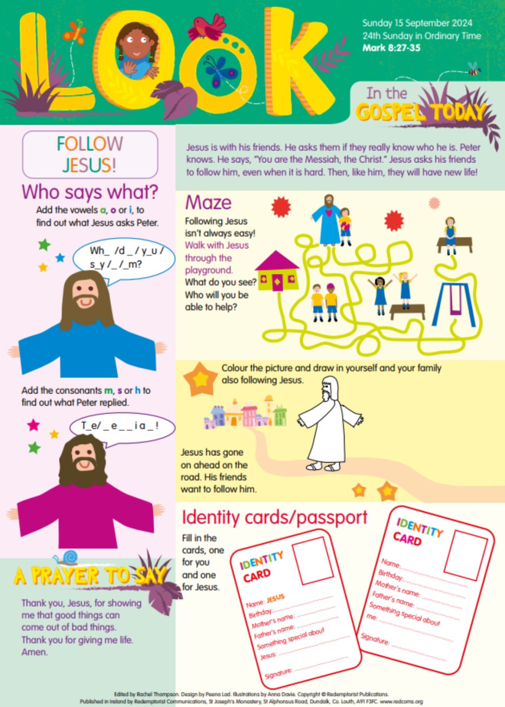 In The Gospel&nbsp;Today