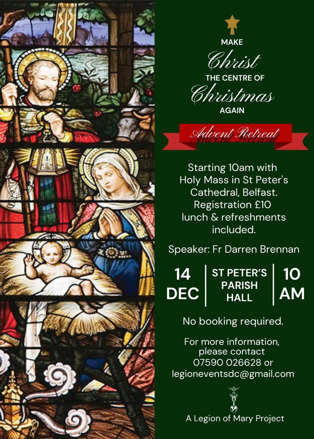 Make Christ the Centre of Christmas Again – Advent&nbsp;Retreat