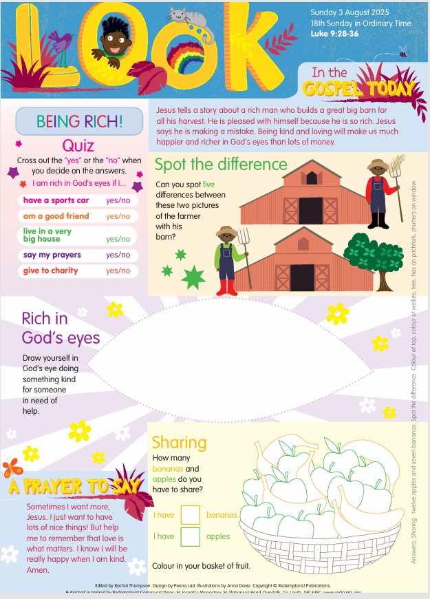 In The Gospel&nbsp;Today