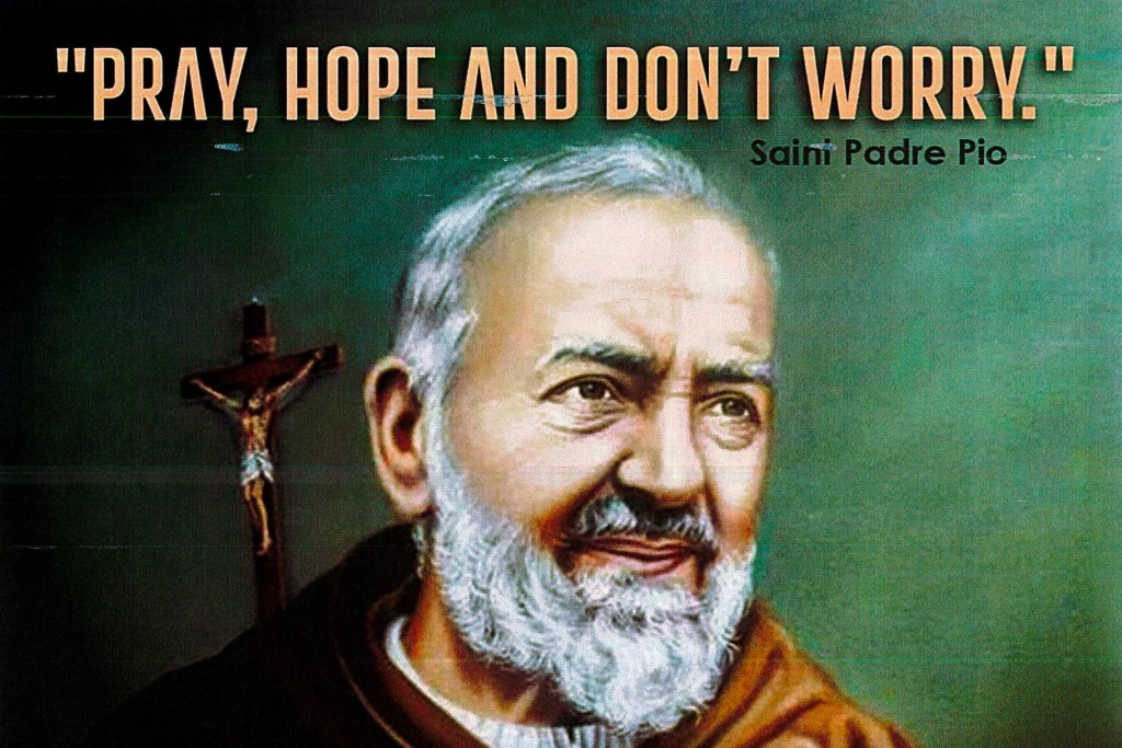 Celebration of Mass and Blessing with Holy Relic of Saint Padre&nbsp;Pio