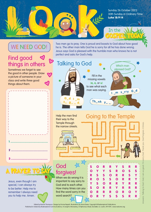 In The Gospel&nbsp;Today