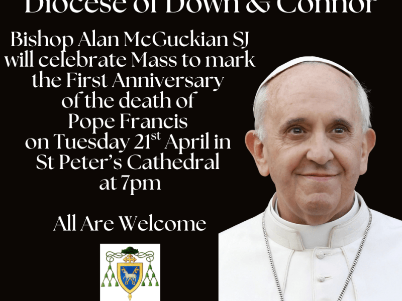 Mass to mark the First Anniversary of the death of Pope&nbsp;Francis