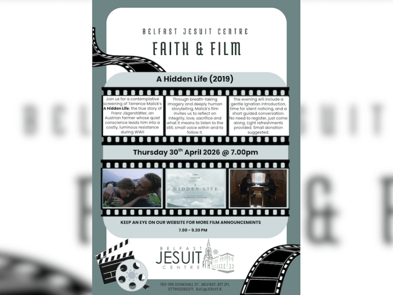 Screening of “A Hidden Life” at the Belfast Jesuit&nbsp;Centre
