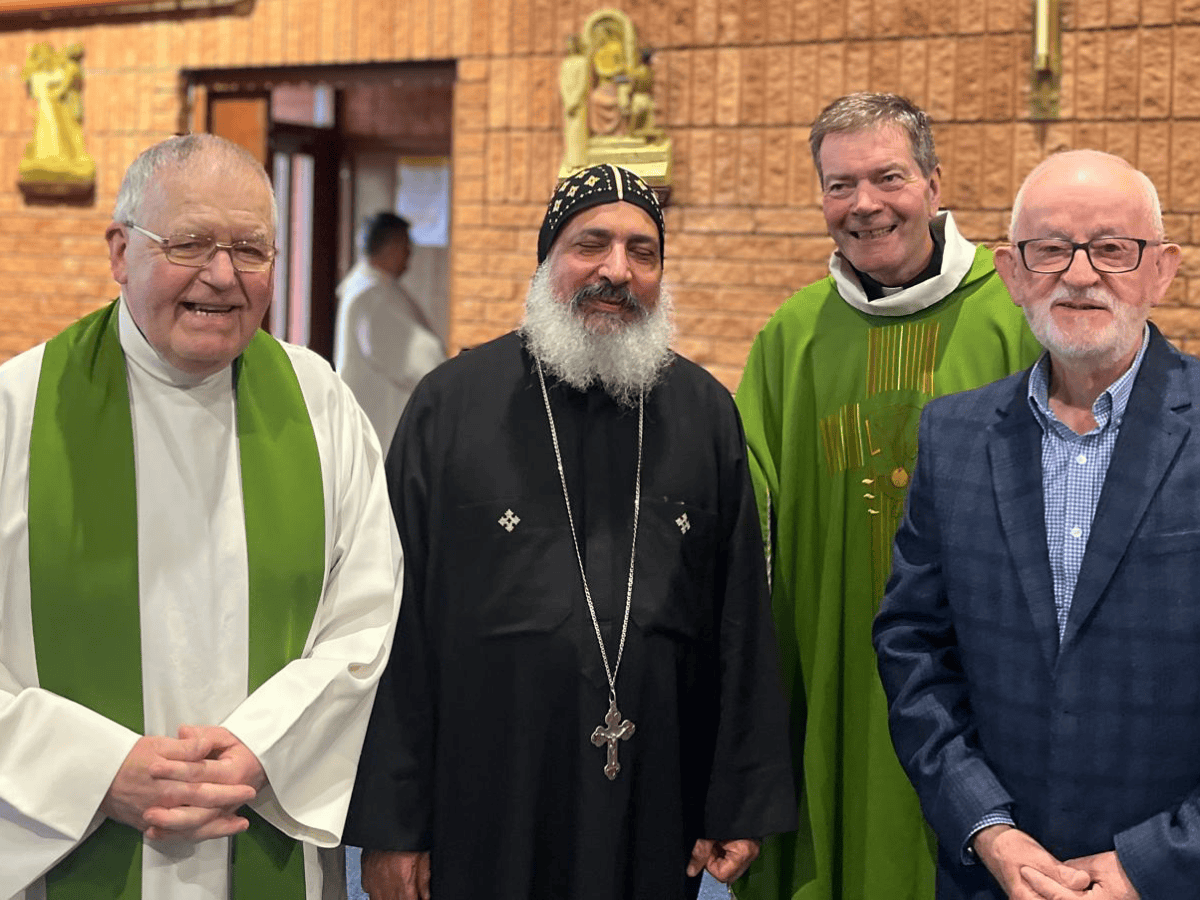 Welcome to the Church of the Holy Spirit, Fr Angelos and&nbsp;Parishioners