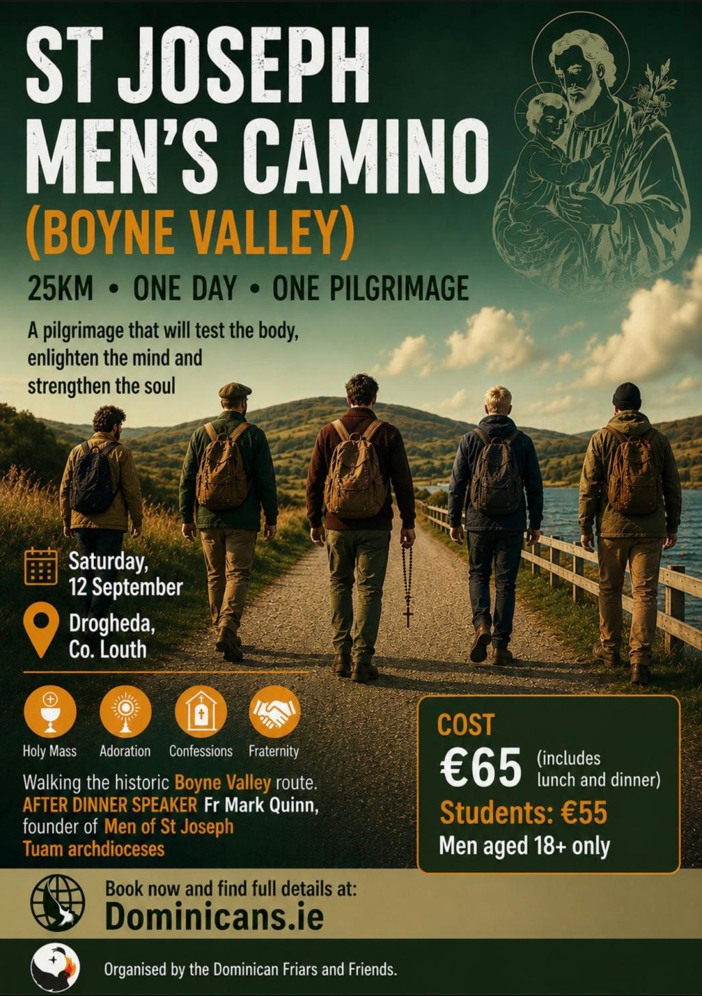 St Joseph Men’s Camino (Boyne Valley)
